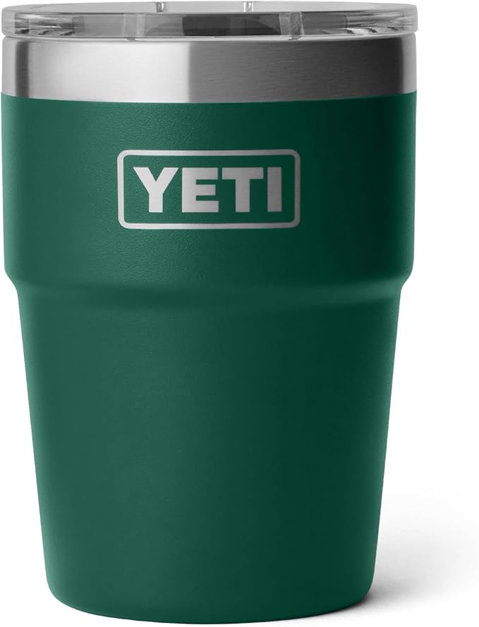 YETI Rambler 16 oz Stackable Tumbler, Vacuum Insulated, Stainless Steel with MagSlider Lid | Stackable by YETI