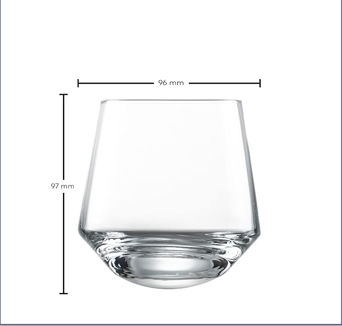 ZWIESEL GLAS Pure Dancing Tumbler (Set of 2), Dancing Cocktail Glasses, Dishwasher-Safe Tritan Crystal Glasses, Made in Germany (13 Ounce) - Image 7