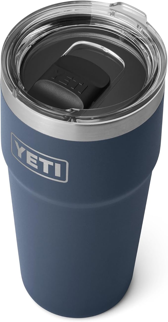 YETI Rambler 20 oz Stackable Tumbler, Stainless Steel, Vacuum Insulated with MagSlider Lid - Image 3