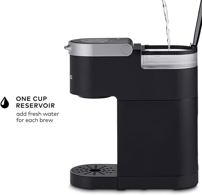 Keurig K-Mini Single Serve K-Cup Pod Coffee Maker, 6 to 12oz Brew size, with Cord Storage, Perfect for Small Spaces, Black | Cord Storage, Small Spaces - Image 5