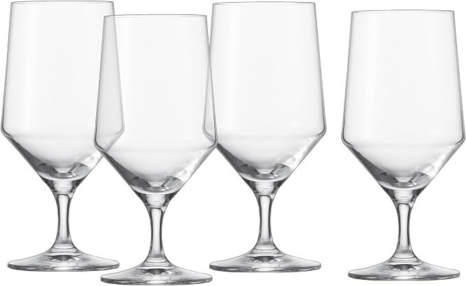 Zwiesel Glas Pure Crystal Glass, 15 Ounce All Purpose/Water (Set of 4), Clear by Unknown