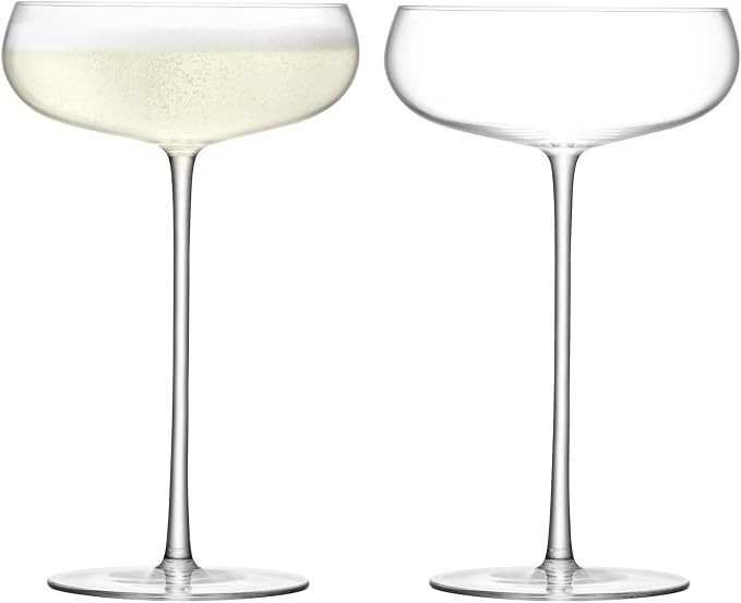 LSA International Wine Culture Champagne Saucer, One Size, Clear by LSA+International
