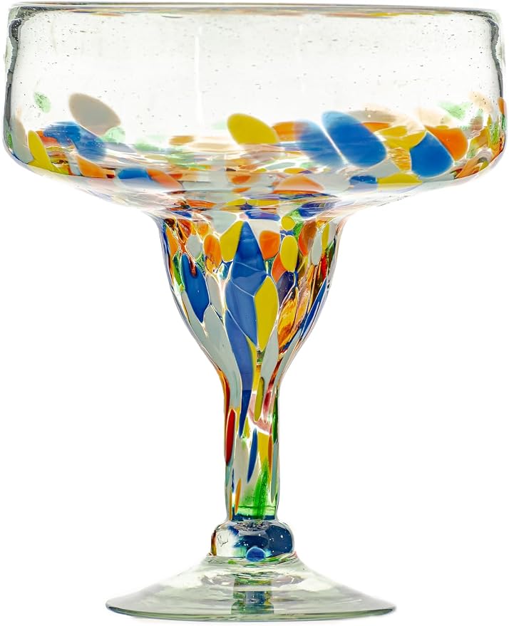 10 Strawberry Street San Lucas Mexican Glassware, Margarita, Set of 4 - Image 2