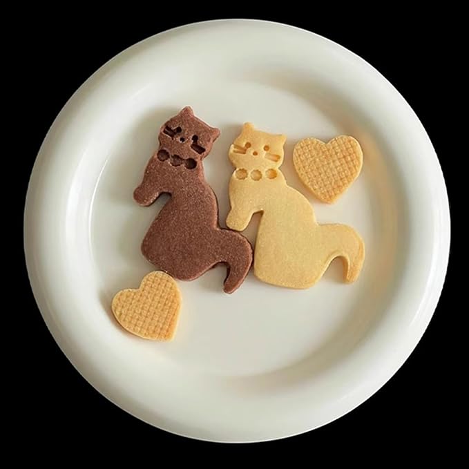 Cats Coffee Cup Cookie Stamp Easy Dishwasher Safe for Professional and Home Bakers Alike Cats Shape Cookie Stamp - Image 6