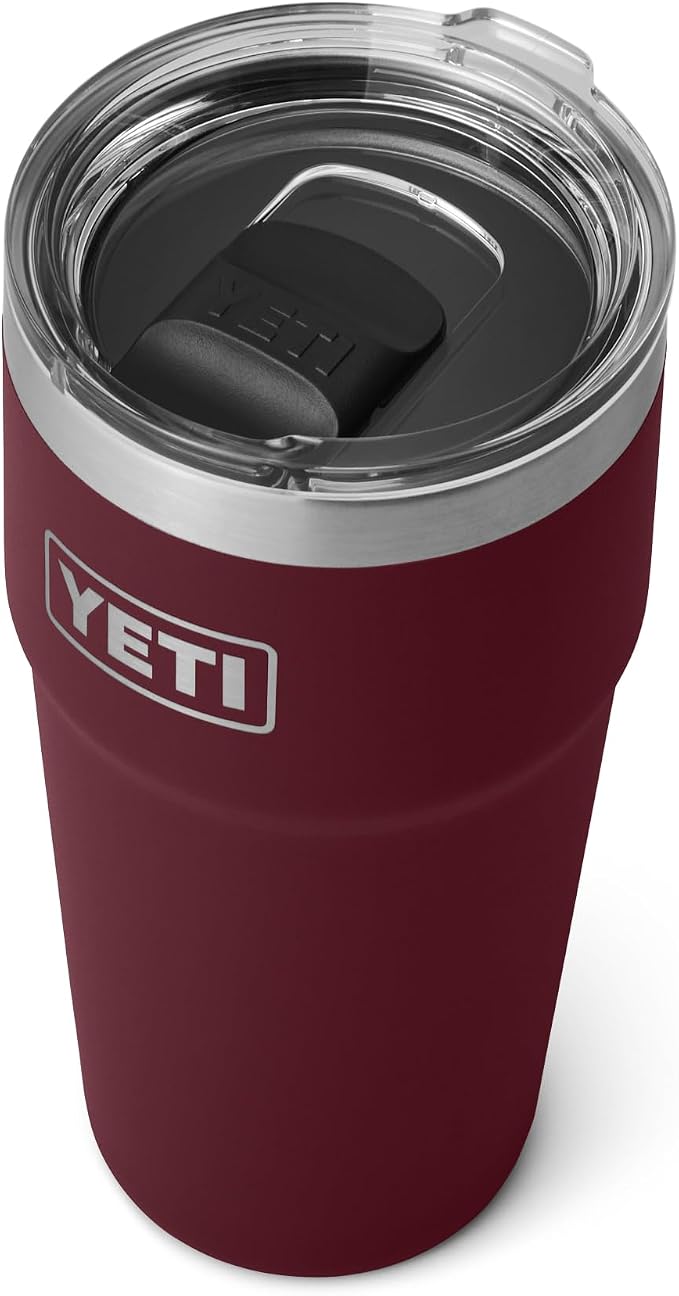 YETI Rambler 20 oz Stackable Tumbler, Stainless Steel, Vacuum Insulated with MagSlider Lid - Image 3