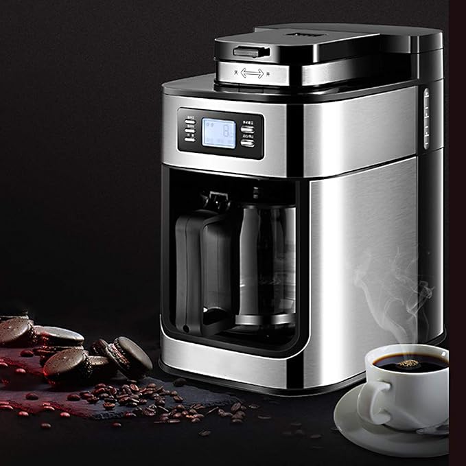 Full Automatic Drip Filter Coffee Maker and Tea Maker for Home and Office, Brew Fresh Coffee Easily with 12 Cup Capacity, Ideal for Daily Use - Image 4