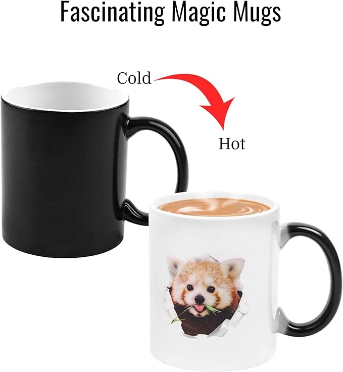 TANGLONG 11oz Tazas Magicas Para Sublimacion Mug Set of 12-Color Changing | Tazas Para Sublimar,Ceramic Cup,Sublimation Blanks,Heat Sensitive Coffee Mugs for gifts,summer, casual, beach, party - Image 2