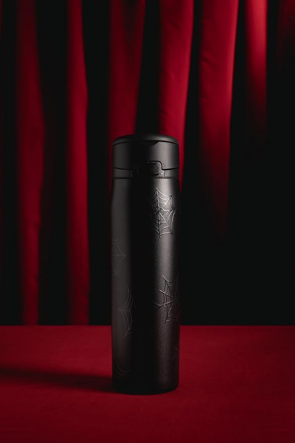 Simple Modern Halloween Water Bottle with Straw |24oz | Spiderweb | Mesa Loop Insulated Water Bottle for School, Sports, Travel | Leak Proof, Stainless Steel, Spiderwebs - Image 3