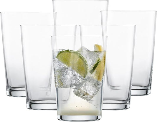 SCHOTT ZWIESEL Basic Bar Allround Tumbler 18 Ounce (Set of 6), Drinking Glasses for Every Day, Dishwasher-Safe Tritan Crystal Glasses, Made in Germany by Unknown