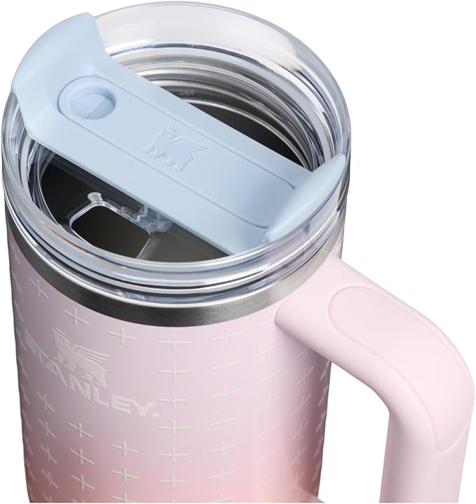 STANLEY Quencher H2.0 Flow State Tumbler, 30 oz, Sorbet Plus | Handle and Straw | 3-Position Lid | Cup Holder Compatible for Travel | Insulated Stainless Steel Cup | BPA-Free - Image 2