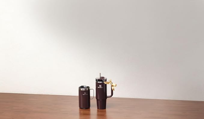 STANLEY Quencher H2.0 Flow State Tumbler, 40 oz, Mahogany Gloss | Handle and Straw | 3-Position Lid | Cup Holder Compatible for Travel | Insulated Stainless Steel Cup | BPA-Free - Image 5