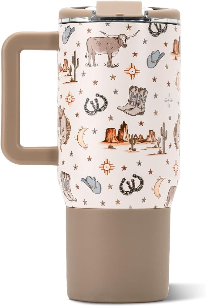 HydroJug Coffee Traveler 20oz Ceramic-Lined Mug with Handle, Mesa - Image 2