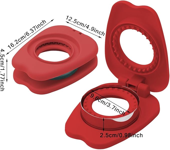 Sandwich Cutters for Kids Lunch Cutter Sealer Sandwich Making Mold Set | Sandwich Cutting Die for Breakfast Toast Making Kids Lunch Box School Home Picnic Travel Office Lunchbox On The Go - Image 5