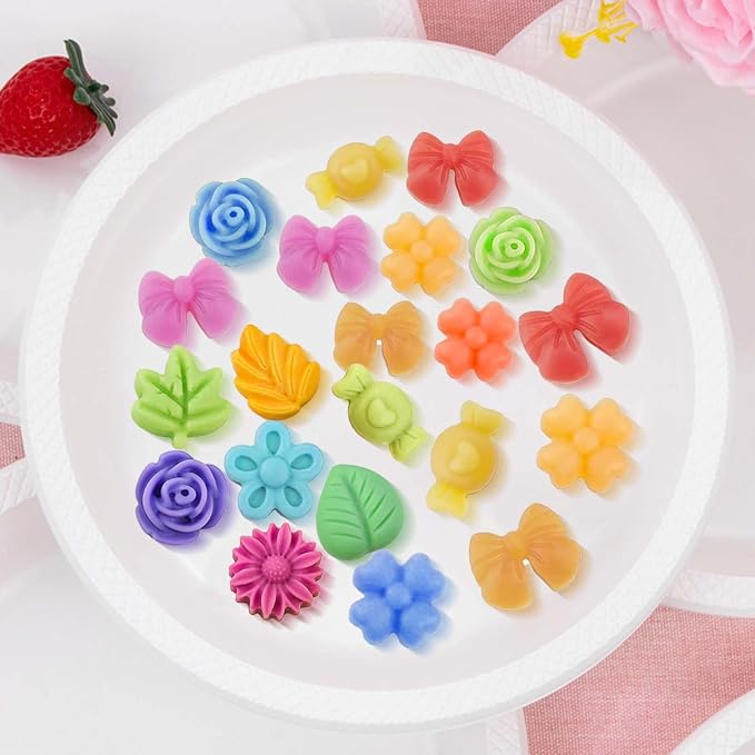 Flower Molds Silicone for Chocolate, Candy, 2 Pcs, 36-Cavity | Flower Chocolate Mold for Gummy,Jelly, Ice Cubes, Cake Decorations, DIY Party Favors, Non-Stick, Soft & Durable - Image 6