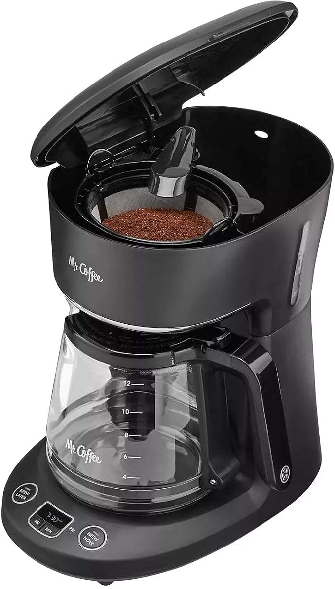 Mr. Coffee® 12-Cup Programmable Coffeemaker, Brew Now or Later - Image 4