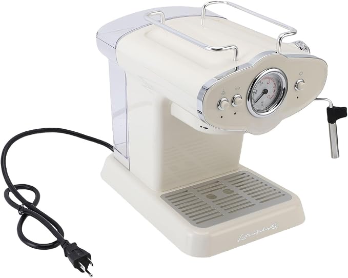 Sonew 15 Bar SemiAutomatic Coffee Machine with Stainless Steel Steam Wand for Cappuccino Latte – Professional Milk Frother & Large .8L – Home/Office Use (US Plug) by Sonew