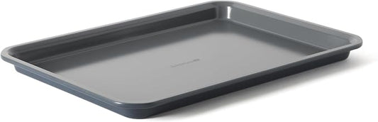 Calphalon Legacy 15 x 10 Inch PFA Free Nonstick Cookie Sheet Baking Pan in Blue, Durable Heavy Gauge Steel Bakeware for Even Heating, Oven Safe Baking Tray for Cookies and Roasting by Unknown