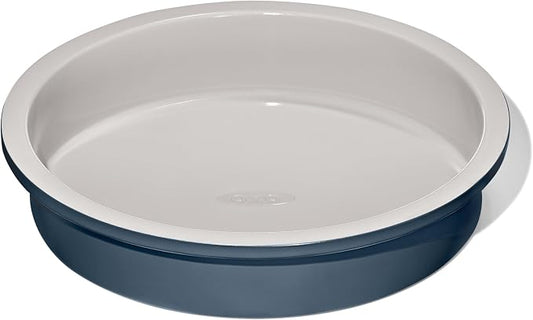 OXO Good Grips Non-Stick Pro Ceramic Coated Metal Bakeware 9” Round Cake Pan – Storm Blue by Unknown