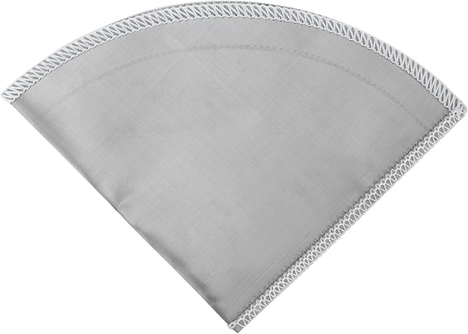 Reusable Pour Over Coffee Filter Stainless Steel Mesh Cone Coffee Filter 1‑2 Cup for Spare or Replacement