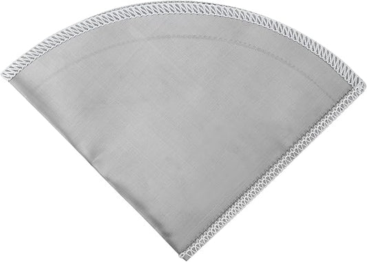 Reusable Pour Over Coffee Filter Stainless Steel Mesh Cone Coffee Filter 1‑2 Cup for Spare or Replacement