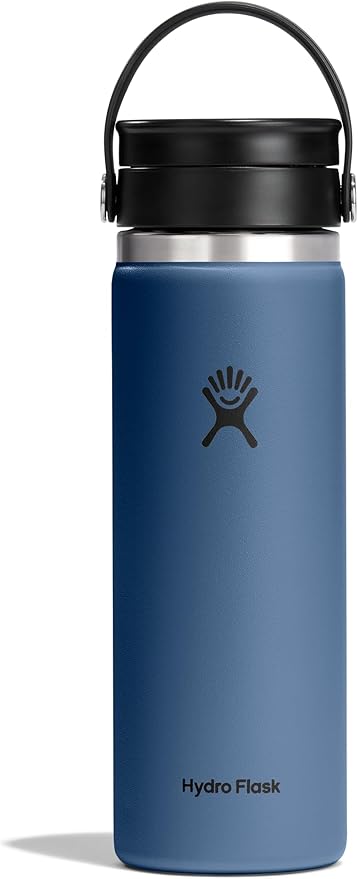 Hydro Flask Flex Sip Coffee Tumbler – Insulated Stainless Steel, Non Spill, Leak Proof Travel Cup 20 Oz Harbor Blue by Unknown