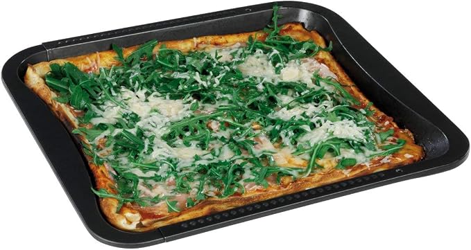 Zenker Adjustable Universal Oven Baking Tray, Black/Metallic, 13.58-20.47 x 12.99 x 1.18" - Image 5