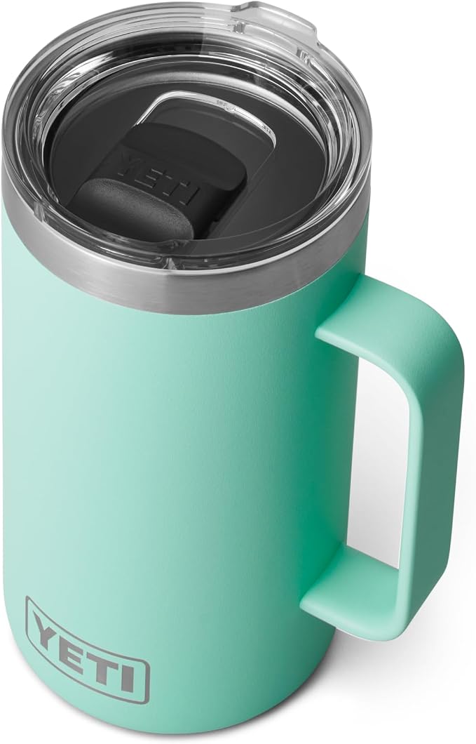 YETI Rambler 24 oz Mug, Vacuum Insulated, Stainless Steel with MagSlider Lid by Unknown