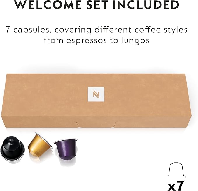 Nespresso Essenza Mini Espresso Machine by Breville, Piano Black | Piano - Image 3