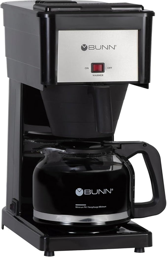 BUNN GRB Velocity Brew 10-Cup Home Coffee Brewer, Black by BUNN