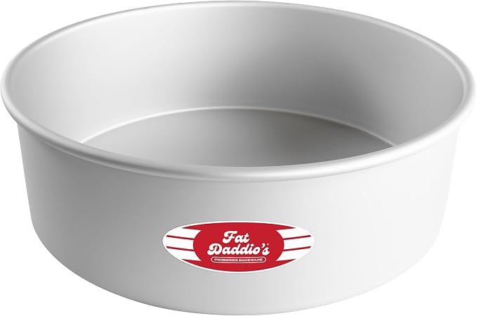 Fat Daddio's PRD-144 Round Cake Pan, 14 x 4 Inch, Silver by FatDaddios