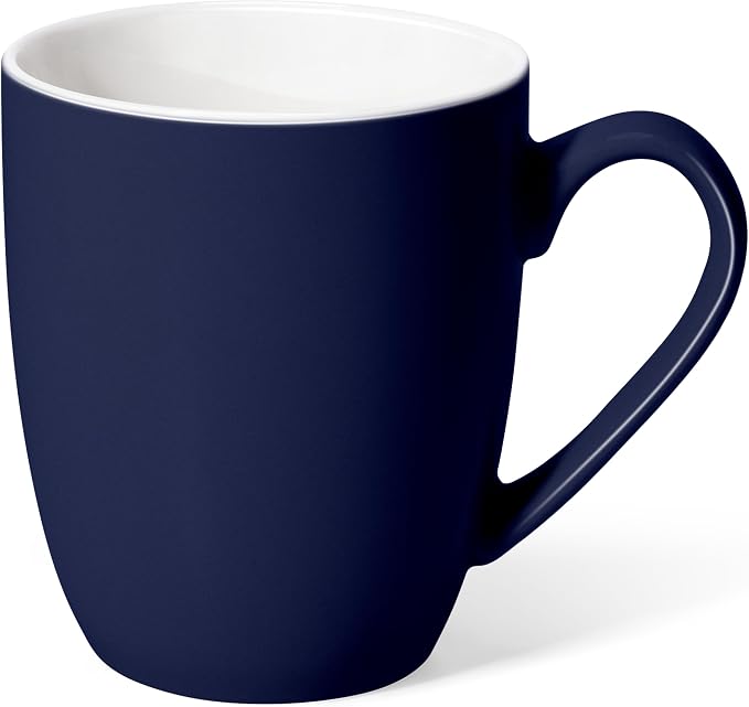 Urbanstrive 16 oz Large Coffee Mug with Handle Tea Cup Novelty Coffee Cup for Men Women Office Work, Dark Blue by Urbanstrive