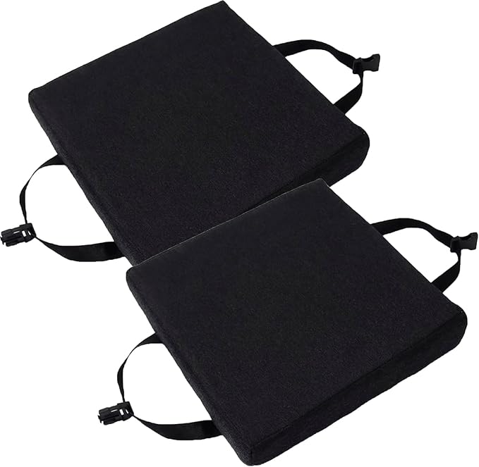 Square Bar Stool Cushion Set of 2 - 14x14/15*15/12*12 Thick 5/8cm Dining & Kitchen Chair Pads (Color: 3#) by Unknown