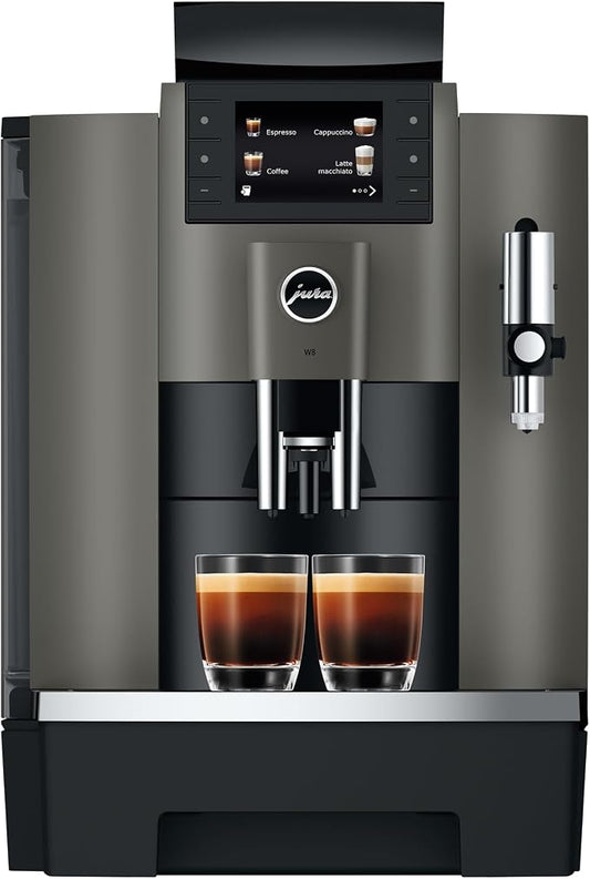 Jura W8 Dark Inox, 15650, Automatic Coffee Machine by Unknown