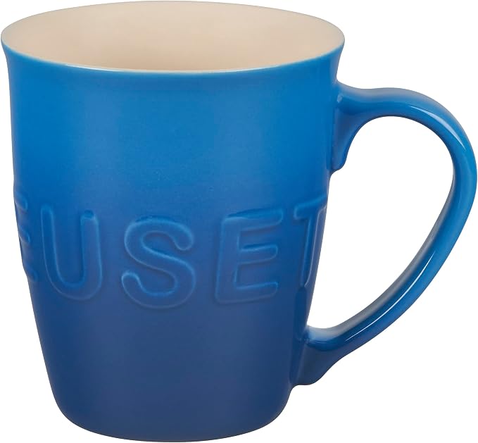 Le Creuset Stoneware Extra-Large Logo Coffee Mug, 20oz., Marseille - Image 2