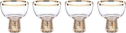 Lenox 897410 Tuscany Classics Gold Frost Coupes, Set of 4 by Lenox