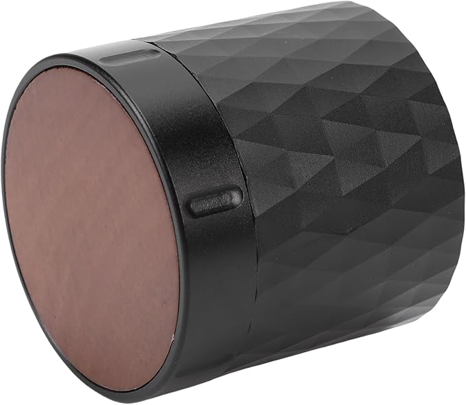 58mm Coffee Distributor, Espresso Tamper with Walnut Wood Cover & Stainless Steel Base, Anti Slip Texture Design, Compact Gravity Distribution Tool, for Home, Coffee Shop