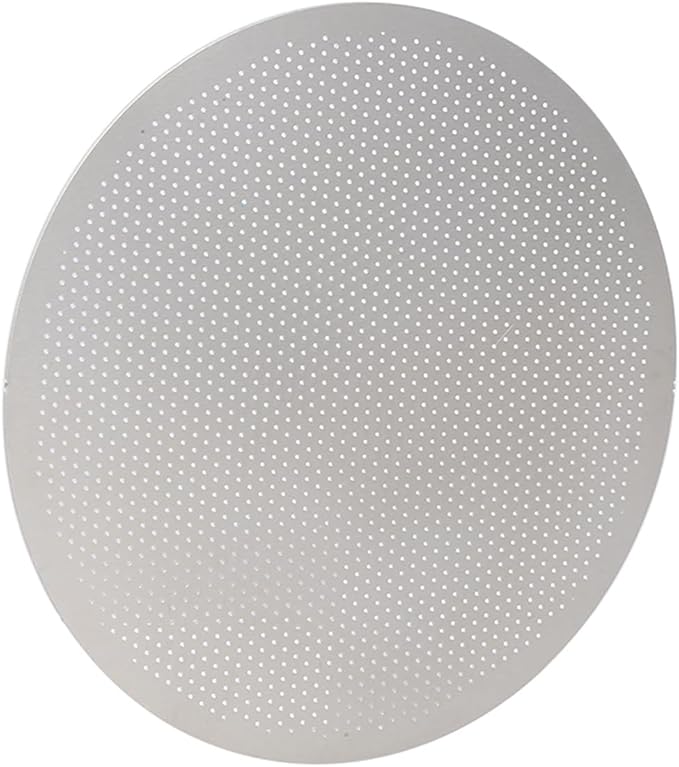 Keenso Solid Stainless Steel Coffee Filter, Washable and Reusable, Best Results with Coffee Machines, Accessories