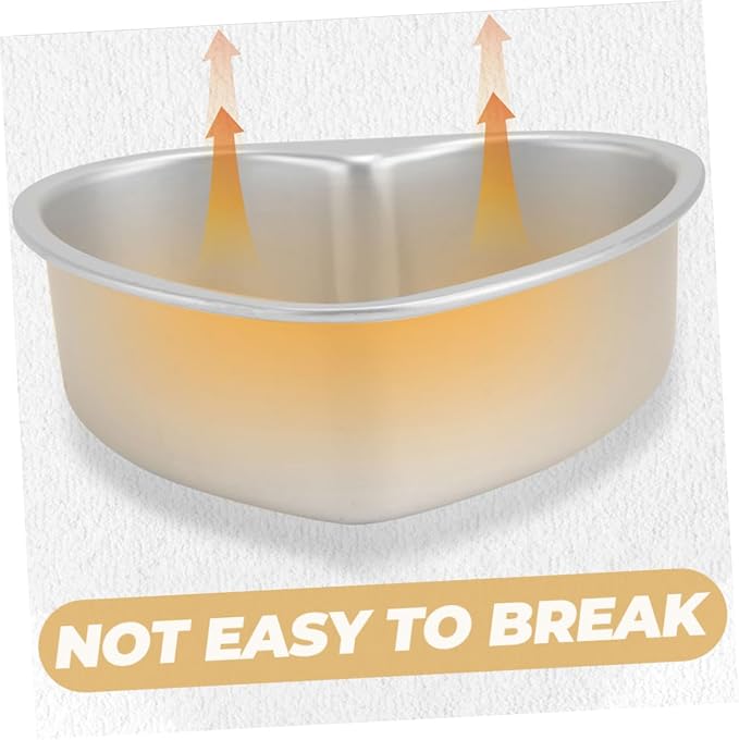 2pcs Heart Shaped Non-stick Metal Cake Pans Removable Bottom Easy Release Corrosion-resistant for Baking Cake Baking Pans - Image 8
