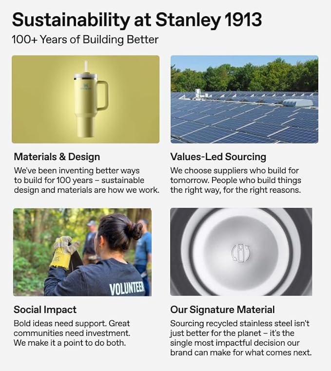 STANLEY The Everyday Suburban Mug | 16 oz | Drink Through Lid | Cup for Coffee, Tea and Drinks | Insulated Stainless Steel Coffee Mug | BPA-Free | Rose Quartz - Image 9