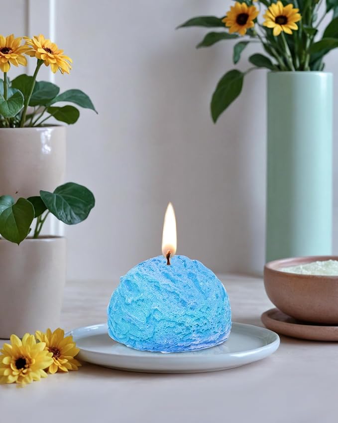 Ice Cream Cone Mold & Ball Candle Mould, Non-Stick Baking Mould For Candy, Chocolate, Jelly, Ice Cream, Soap, Resin, Craft, Wedding, Birthday Party Decor - Image 9