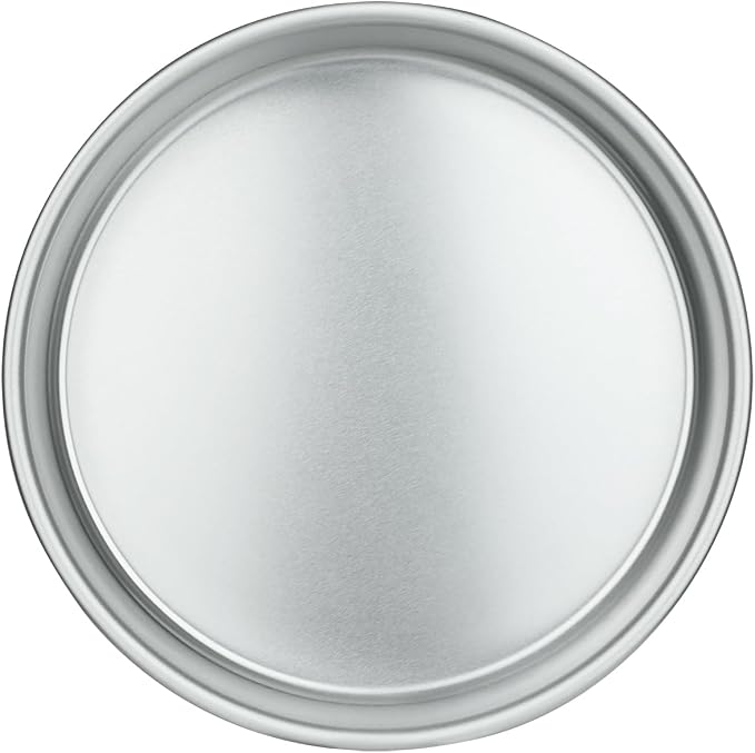 Chef Approved 10" Aluminum Cake Pan | Professional Traditional Round Shape Pastry Baking Sheet Tray with Smooth Exterior for Commercial Restaurant Kitchen Bakery Pantry | Hand Wash Only, 10"W x 2"D - Image 3