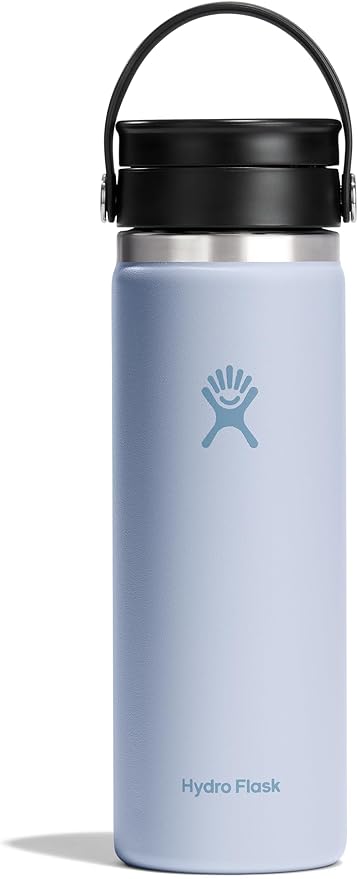 Hydro Flask Flex Sip Coffee Tumbler – Insulated Stainless Steel, Non Spill, Leak Proof Travel Coffee Cup 20 Oz Surf Blue by Unknown