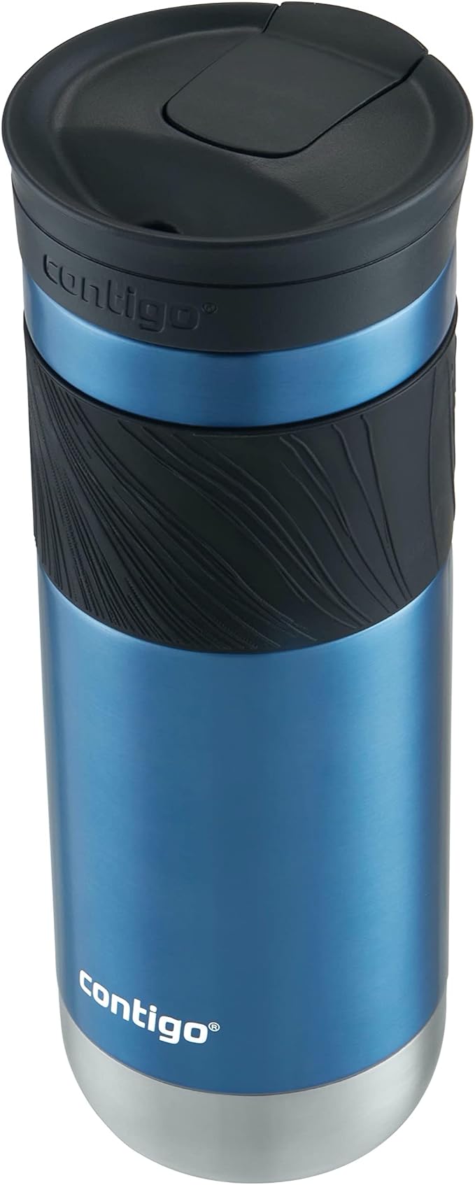 Contigo Byron Vacuum-Insulated Stainless Steel Travel Mug, 20oz - Leak-Proof Lid, BPA-Free, Blue Corn - Perfect Reusable Cup for Coffee or Water; hot and cold beverage holder - Image 2