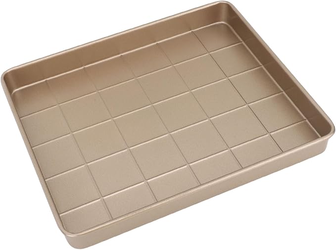 Carbon Steel Baking Sheet Non Stick | 9.6” x 8.2” Oven Tray for Puff Pastry/Cupcakes/Cookies | Quick Heat Distribution Pan for Even Baking | 2 Measurements (11.2” x 11.2”) (Type 1) - Image 8