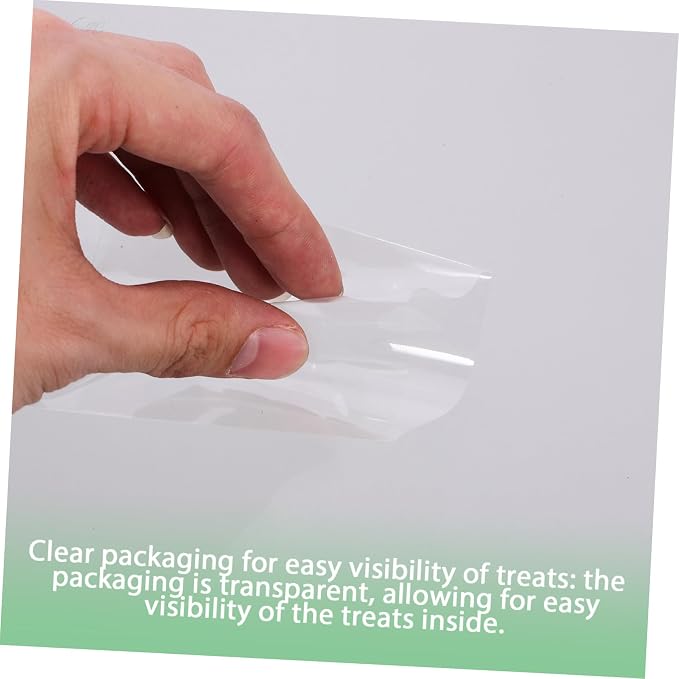 PRETYZOOM 400pcs Cellophane Bags for Baked Goods and Party Treats Decorative Packaging for Cookies Candies and Chocolates for Home Bakery and Events - Image 9