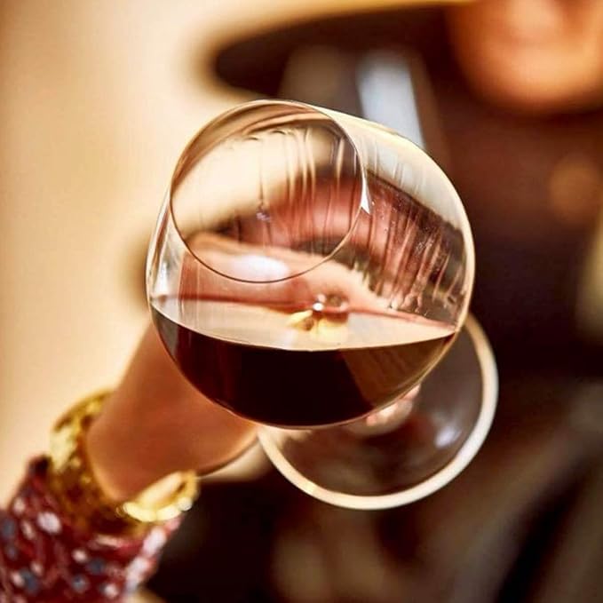 Zalto Burgundy Wine Glass | Largest in Zalto Line, Holds Full Bottle, Earth Tilt Angle Design, For Powerful Wines, Cabernet, Chardonnay, Nebbiolo - Image 5