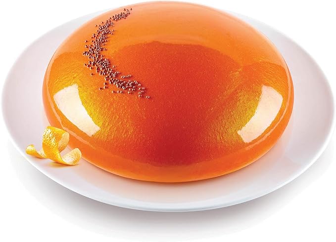 Silikomart Goccia (Drop) Silicone Mold, Rounded Cake Pan with 3D Technology Creates Smooth Droplet-shaped Desserts, Easily Unmolds, Oven, Freezer and Dishwasher Safe, 56-Fluid-Ounces Made in Italy - Image 3