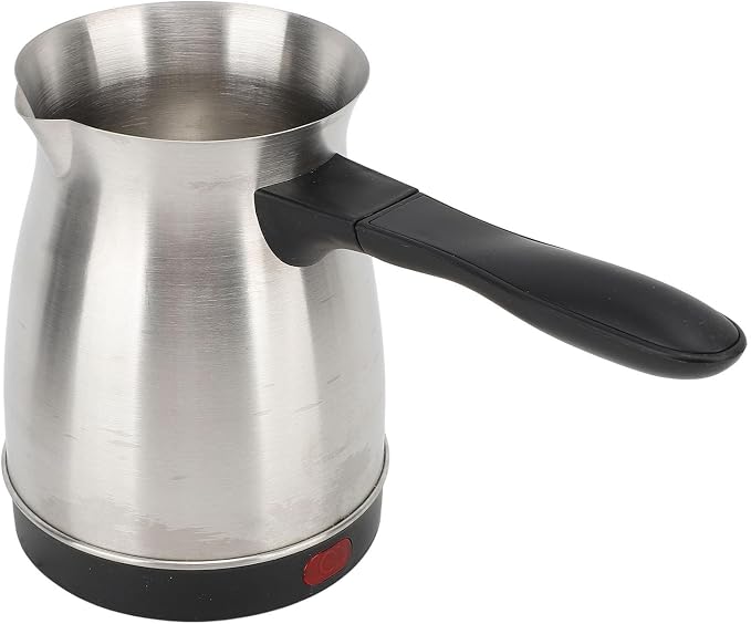 Arabic Coffee Maker Electric Coffee Pot 600ML Stainless Steel Turkish Maker Ergonomic Handle for Home and Warmer - Image 2