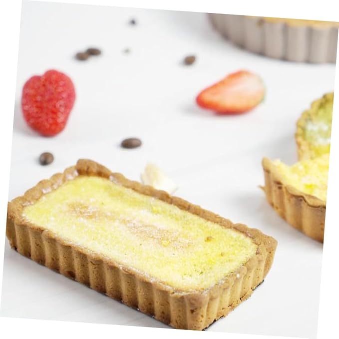 HEALLILY 2pcs Non-stick Baking Pan and Cake Molds for Tart Pizza and Steak for Home Baking and Cooking - Image 8