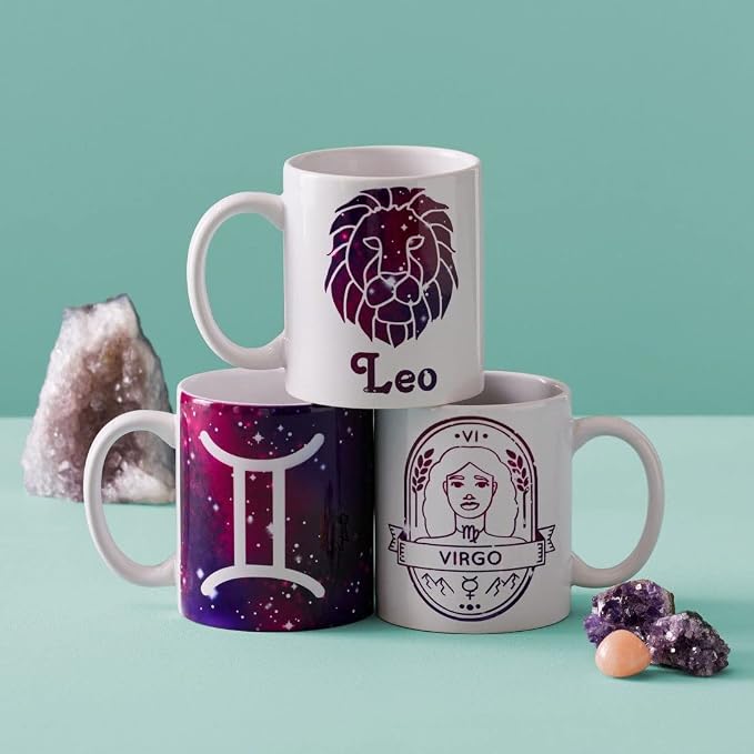 Cricut Beveled Blank Mug to Decorate, White (6 count) | Ceramic-Coated, Dishwasher & Microwave Safe - Mug Press & Infusible Ink Compatible,12 Oz Sublimation - Image 3
